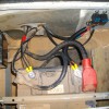 Custom Defender headlight wiring loom upgrade