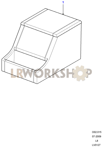 Cubby Box Part Diagram