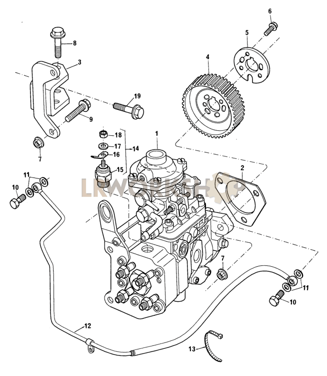 Fuel Injection Pump Part Diagram