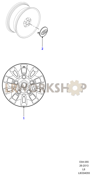 Wheels Part Diagram