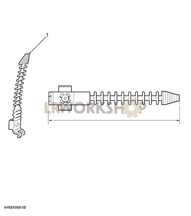 Cable Tie - Stud Type Part Diagram
