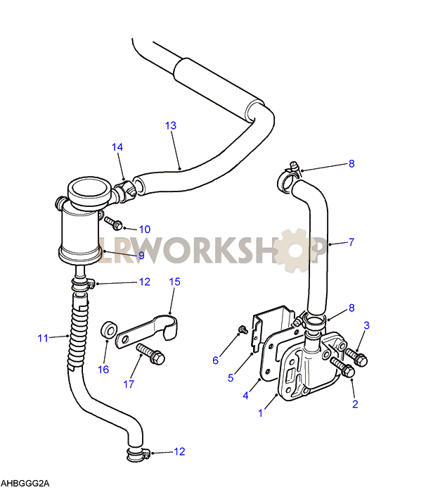 Engine Breather Part Diagram