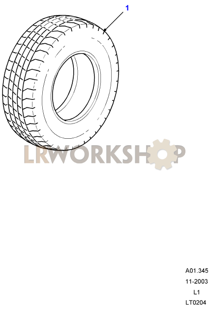 Neumáticos Part Diagram