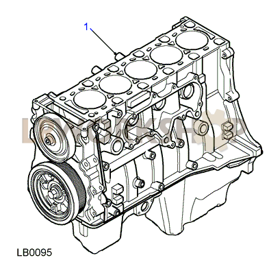 Engine Short Part Diagram