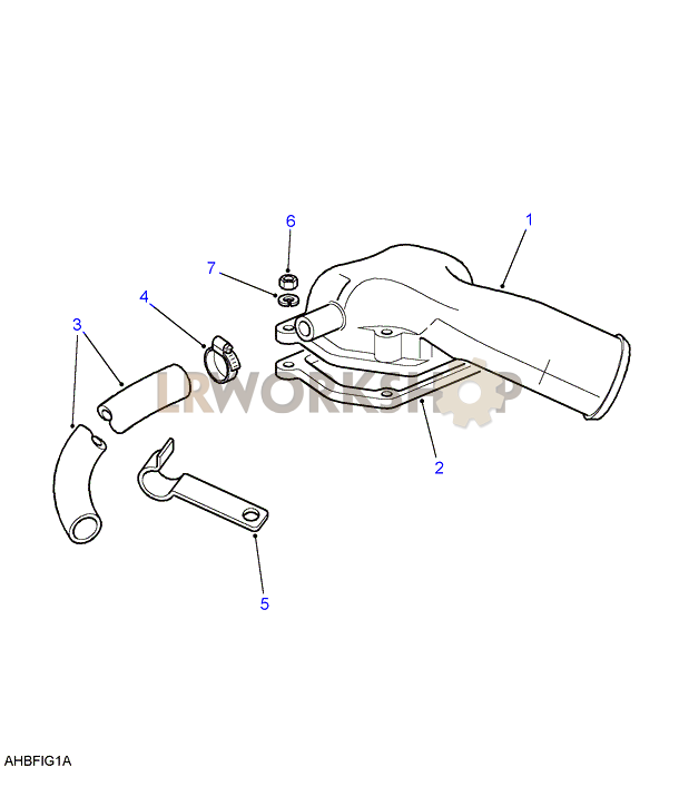 Air Inlet System Part Diagram
