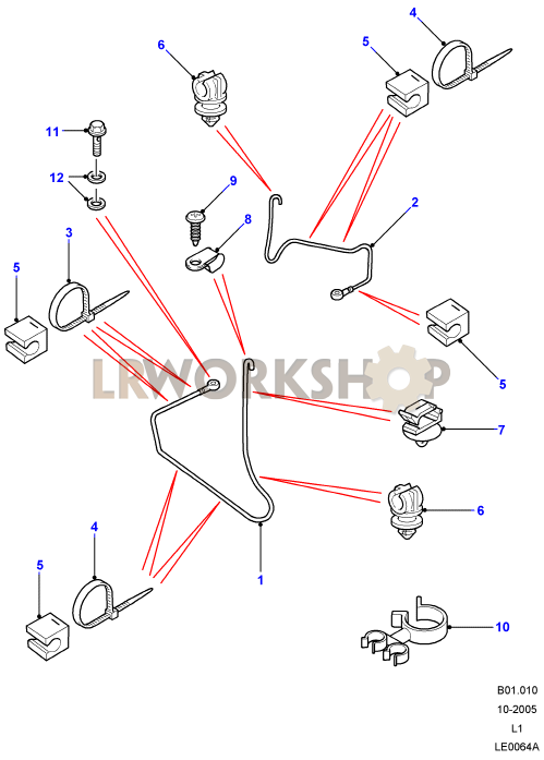 Breathers - Rear Drum Brakes Part Diagram