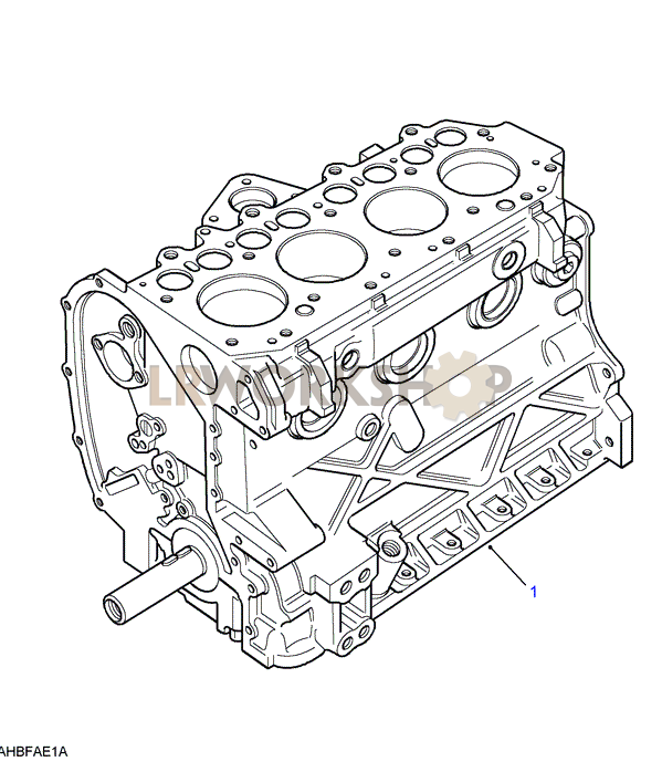 Rumpfmotor Part Diagram