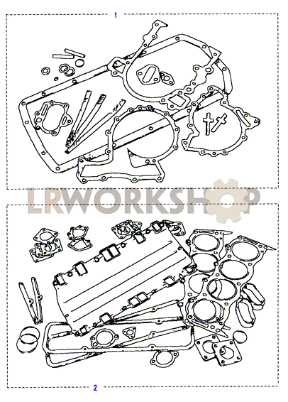 Gasket Kits-Engine Part Diagram