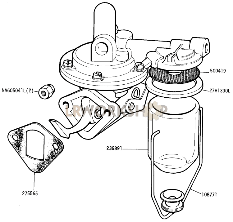 Fuel Pump Part Diagram