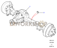 Rear Axle Assembly Part Diagram