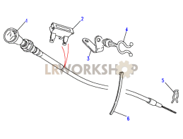 Choke Cable Part Diagram