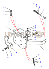 Towing Equipment - Towing Drop Plate With Tow Ball Part Diagram