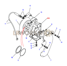 Turbocharger Part Diagram