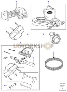 Winch Assembly Part Diagram
