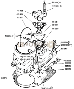 Top Cover - Carburetter Part Diagram