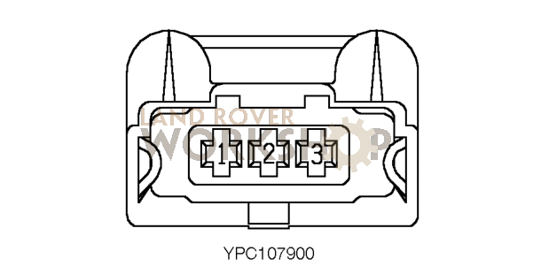C175 Defender 1996 300Tdi connector face