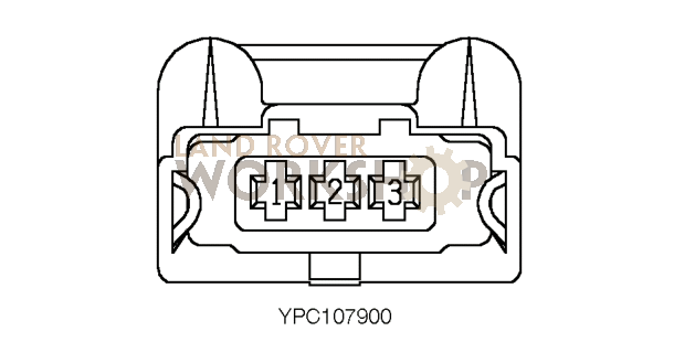 C191 Defender 1996 300Tdi connector face