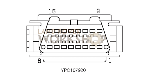 C0040 Defender 1998 V8i connector face