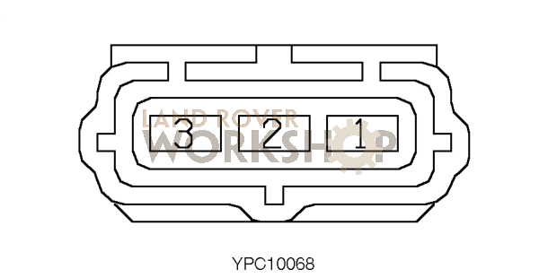 C0071 Defender 1998 V8i connector face