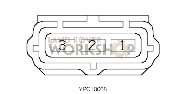 C0121 Defender 1998 V8i connector face