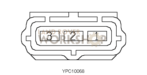C0123 Defender 1998 V8i connector face
