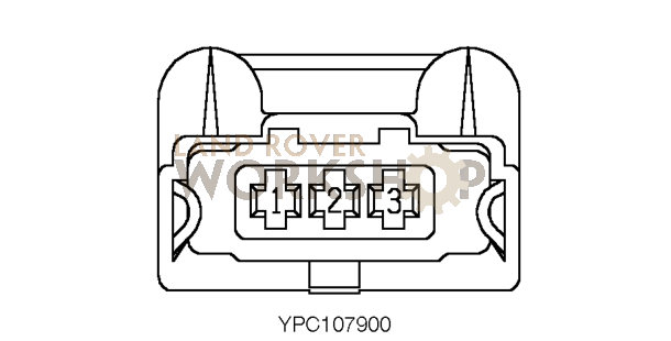 C0149 Defender 1998 V8i connector face