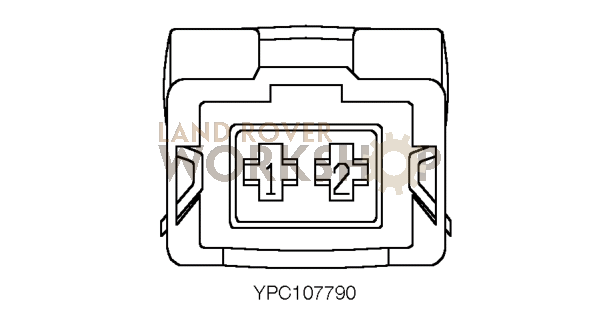 C0152 Defender 1998 V8i connector face