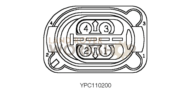 C0114 Defender 1999 connector face