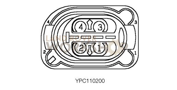 C0392 Defender 1999 connector face
