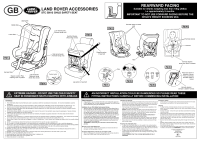 Seat-child restraint Fitting Kit Instructions - page 11