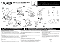 Seat-child restraint Fitting Kit Instructions - page 12