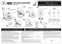 Seat-child restraint Fitting Kit Instructions - page 18