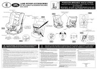 Seat-child restraint Fitting Kit Instructions - page 2