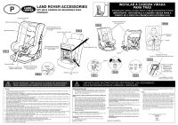 Seat-child restraint Fitting Kit Instructions - page 4