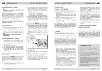 Security System - 1989 To 1995 - Fitting Instructions Fitting Kit Instructions - page 3