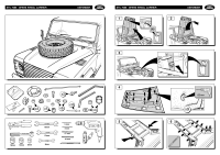 SPARE WHEEL CARRIER ALLOY BONNET (G) Fitting Kit Instructions - page 2