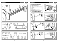Step-side runner, black, accessory, Pair Fitting Kit Instructions - page 2