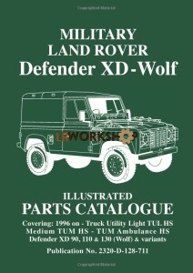 9781783180240 - Land Rover Defender Wolf XD Parts Catalogue