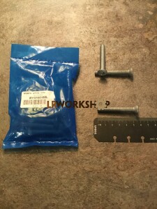 BYG100150 - to hinge assembly, Bolt, counter sunk, Torx Drive