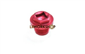 ERR4686R - Thermostat housing bung plug (Red Anodized)