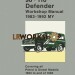SLR621ENWM - Land Rover 90 110 Defender Workshop Manual - 1983 to 1992